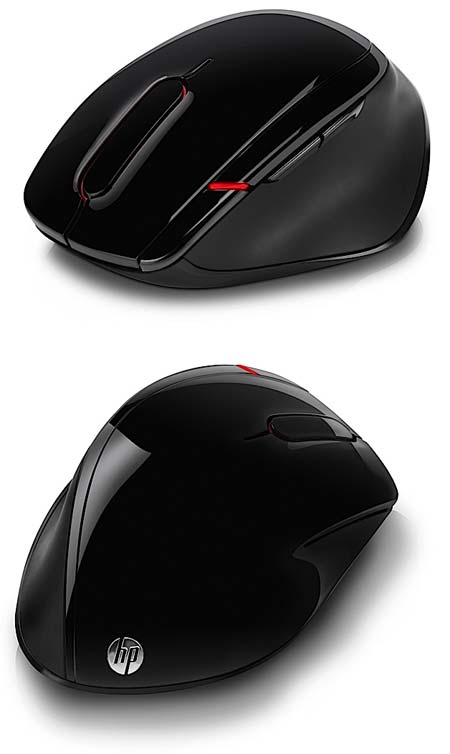 Необычного дизайна мышка от HP - WiFi Touch Mouse X700